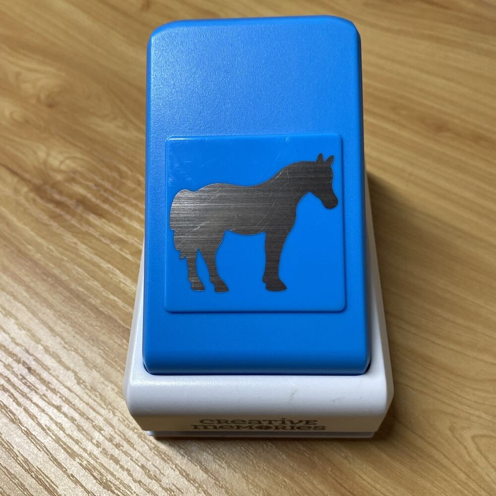 Creative Memories HORSE Decorative Punch